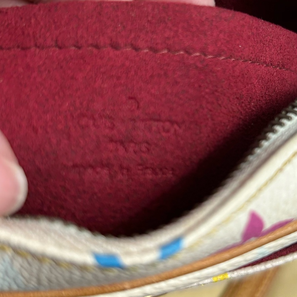 Louis Vuitton Rift Multicolore Takashi Murakami Limited Edition White Crossbody - Picture 14 of 16